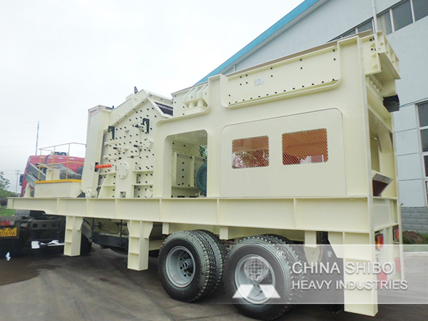 Mobile Impact Crushing Plant