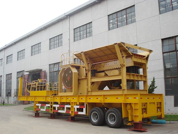 Mobile Jaw Crushing Plant