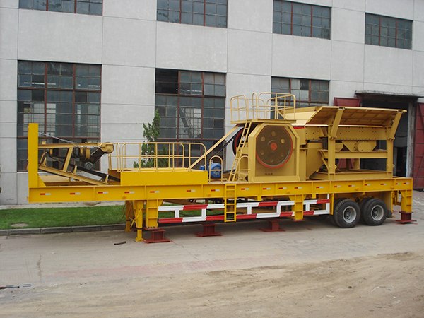 Mobile Jaw Crushing Plant