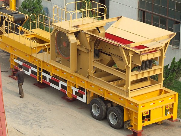 Mobile Jaw Crushing Plant