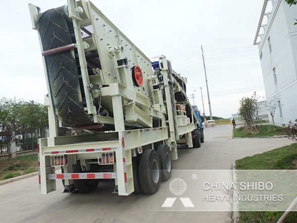 Mobile Impact Crushing Plant